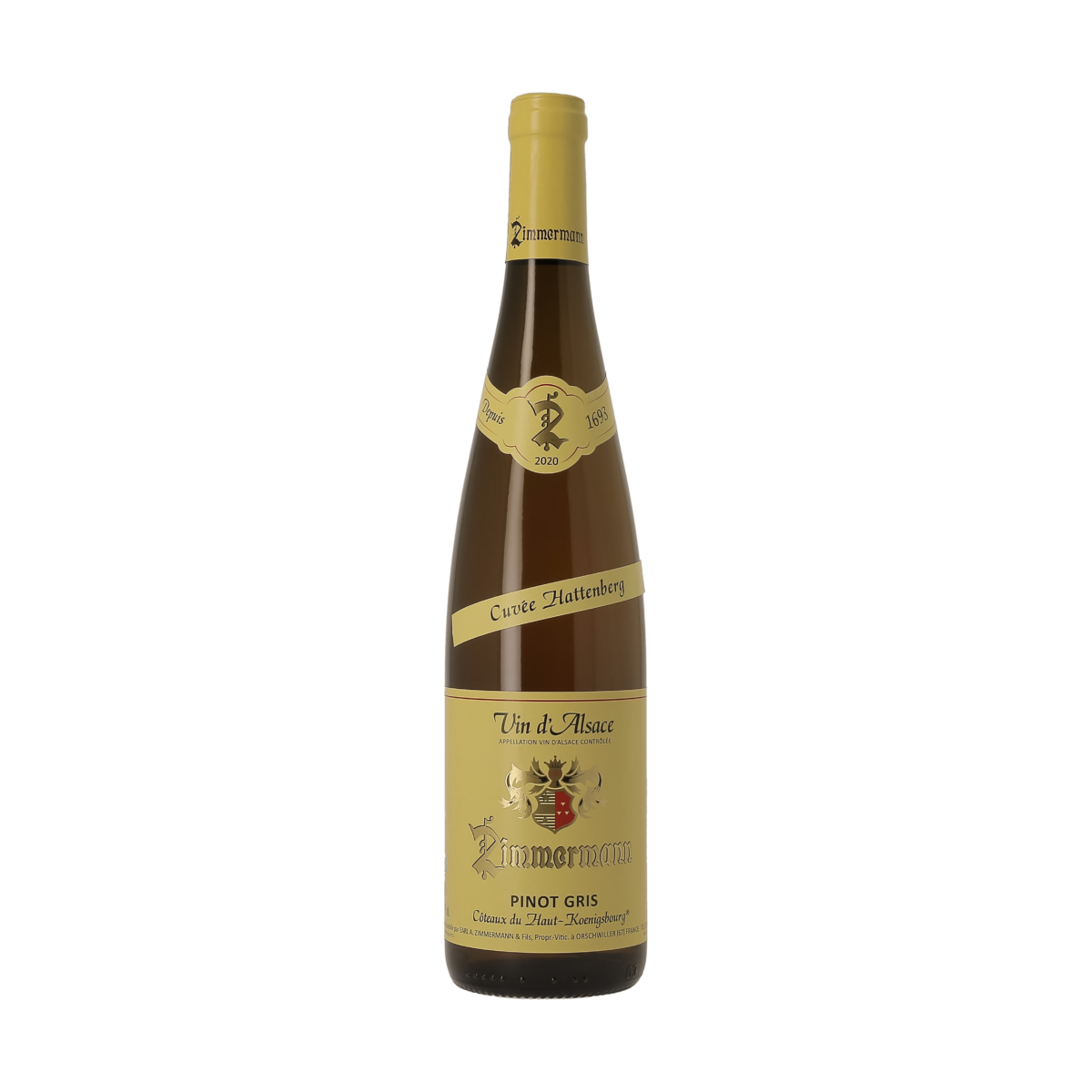 Pinot Gris Cuvée Hattenberg 2020